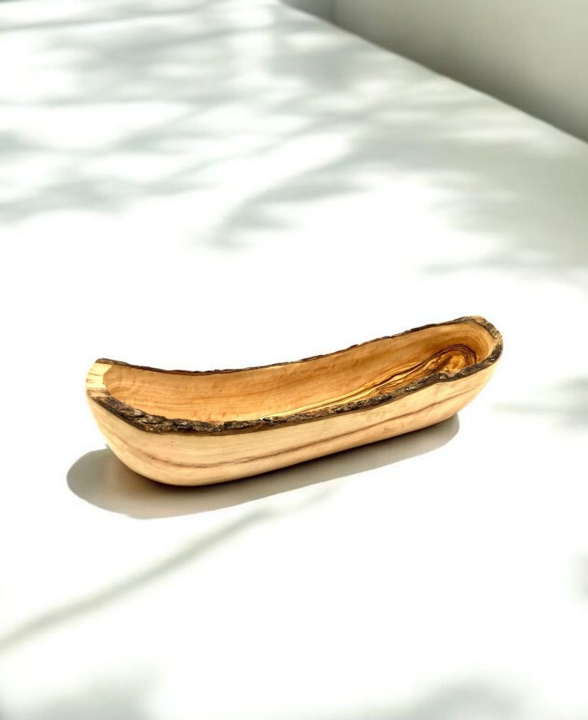 Corbeille en bois d’olivier – 40 à 45 cm