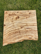 Table basse en loupe de peuplier (Poplar Burl)