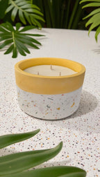 Bougie terrazzo – parfumée & naturelle
