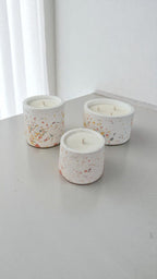 Bougie terrazzo – parfumée & naturelle
